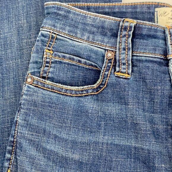 We The Free Just Float Button Close Ultra High-Rise Bellbottoms Flare Stretch 27 - Picture 5 of 16